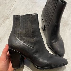 Rag & Bone Heeled Leather Booties